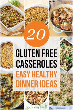 20 gluten free casseroles that are easy to make