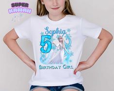 Personalized Frozen Birthday Tshirt, Elsa,Anna,Olaf Birthday Theme Party, Cute Shirt, Personalized Family Birthday Party, Gifts for birthday  DESCRIPTION  * If you have an idea in mind, a family photo or a photo of your pet, you can send it to us and we can put it on our t-shirts. If you want a design that is not available in our store for a specific reason, you can do so through our "CUSTOM" listing. Don't worry, we will send you samples of your design before processing the purchase for greater Elsa Birthday Shirt Ideas, Elsa Birthday Shirt, Olaf Birthday, Family Birthday Party, Outdoor Country Wedding, Elsa Anna Olaf, Elsa Birthday, Birthday Party Gifts, Gifts For Birthday