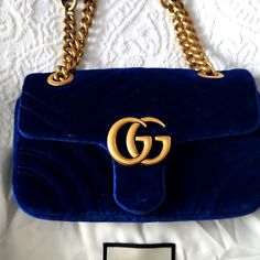 Beautiful Mini Bag In Royal Blue Velvet, Super Excellent Condition, Like New, Comes With All Its Brand Cards, Dust Cover And Paper Bag, You Can See Photos, It Is Beautiful. Luxury Blue Bag As Fashion Accessory, Luxury Blue Stylish Bag, Luxury Blue Bag, Blue Gucci Shoulder Bag For Formal Occasions, Blue Gucci Bag For Formal Occasions, Formal Blue Gucci Shoulder Bag, Formal Blue Gucci Bag, Blue Gucci Shoulder Bag With Dust Bag, Blue Rectangular Gucci Bag