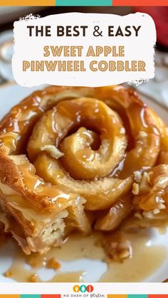 Sweet Apple Pinwheel Cobbler Comfort Desserts, Spiced Apples