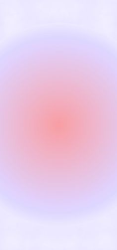 an orange and pink circle is in the middle of a blurry image with white background