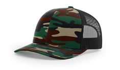 Richardson 112P - Printed - Premium Caps from Richardson - Just $13.75! Shop now at Pat's Monograms Fire Tools, Trucker Hat Black, Black Snapback, Mesh Hat, Camo Colors, Quality Hats, 50th Birthday Party, Engraved Logo, Green Camo