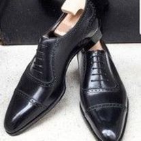 New Stylish Fashioned Two Tone Lace Up Almond Toe Businessmen's Brogue Shoes sold by Branded_fashion2020 on Storenvy Finsbury Shoes, Men Fashion Shoes, Black Leather Dress Shoes, Patent Leather Dress, Dress Shoes For Men, Custom Design Shoes, Custom Made Shoes, Black Leather Dresses, Peacoats