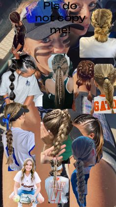 Softball Hair, Lux Hair, Cute Hairstyles For School, Gym Hairstyles, Hairstyles For Layered Hair, Girl Life Hacks