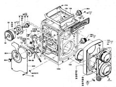 an image of a diagram of a washing machine