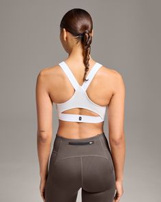 For running and high-intensity sports. This medium support bra has adjustable straps for ease. No fastening. No underwires. Just top-level support. This sports bra has been built to minimize bounce without restricting your movement, it's got a higher neckline and light padding to help you feel secure and comfortable. Plus, reflective logos on the underband add a touch of luxury. The Performance Bra Flex is an update of the original. We’ve added responsive, adjustable shoulder straps, soft padded Running Competition, Running Marathon, Bra For Women, Support Bra, Sports Running, Support Bras, Road Running, Sport Bra, Track And Field