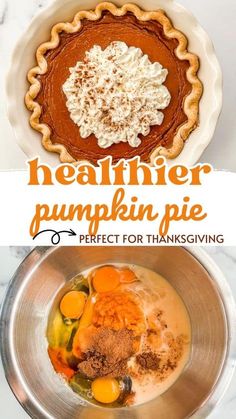 This healthier pumpkin pie recipe is absolutely delicious and quite easy to make! Healthy Sauce Recipes, Healthy Pumpkin Pie Recipe, Low Calorie Pumpkin, The Best Pumpkin Pie, Healthy Pumpkin Pie, Bird Food Recipes, Pumpkin Pie Recipe Easy, Healthy Pumpkin Pies