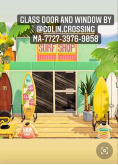 the surf shop has been closed for business