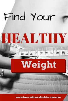 a woman holding a measuring tape with the words find your healthy weight