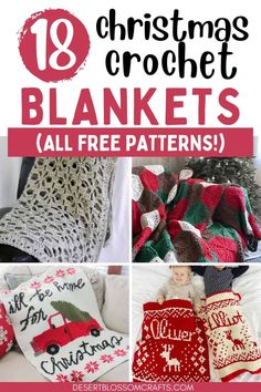 crochet christmas blanket patterns collage Free Crochet Christmas Blanket, Christmas Blanket Crochet Free Pattern, Christmas Crochet Blankets, Christmas Crochet Blanket Patterns Free, Christmas Afghans Crochet Patterns Free, Crochet Blankets Free Patterns, Christmas Blanket Crochet, Christmas Ornaments Design