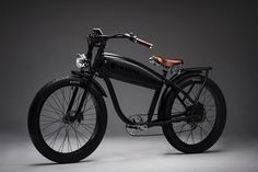 an old fashioned motorcycle is shown in this image