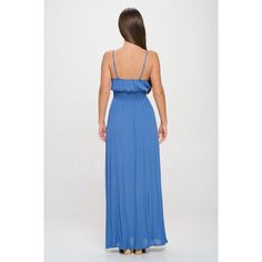 The flowy empire waist maxi dress is lightweight and breezy. It's the perfect getaway weekender dress. Pair with some sandals and bangles for all of your beach-day festivities. Lined for coverage. Material: 100% Rayon. Length - 58". Machine washable. Blue Flowy Maxi Dress For Vacation, Flowy Blue Maxi Dress For Day Out, Blue Flowy Maxi Dress For Summer, Chic Blue Rayon Maxi Dress, Blue Rayon Maxi Dress For Summer, Blue Rayon Maxi Dress For Spring, Blue Rayon Summer Maxi Dress, Empire Waist Maxi, Maxi Shift Dress