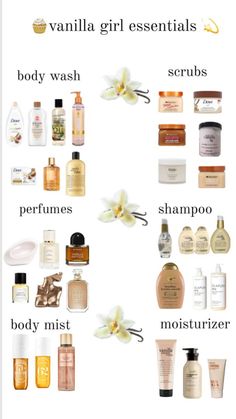 Vanilla Girl Essentials, Bad Christmas, Girl Essentials, Vanilla Perfume, Basic Skin Care Routine, Perfect Skin Care Routine, Vanilla Girl