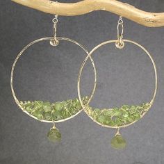 SALE Hoop earrings with Peridot, Green Idocrase Sahara 99 Green Peridot Wire Wrapped Jewelry, Green Sterling Silver Hammered Jewelry, Green Hammered Sterling Silver Jewelry, Nickel Free 14k Gold Filled Green Jewelry, Nickel-free 14k Gold-filled Green Jewelry, Nickel Free Green Jewelry In 14k Gold Filled, Nickel-free Green Jewelry In 14k Gold-filled, Nickel-free Green Jewelry In 14k Gold Filled, Green Wire Wrapped Jewelry For Anniversary