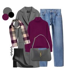 Outfit Dames, Mango Bag, Outfits Gorditas, Winter Coat Outfits, Bag Ysl, Celine Shoes, Looks Jeans, Stylish Outfits For Women Over 50, Classy Winter Outfits