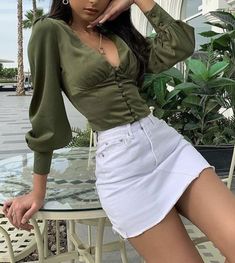 Green Outfits, Florida Trip, Goals Motivation, Future Outfit, Outfit Goals, Looks Vintage