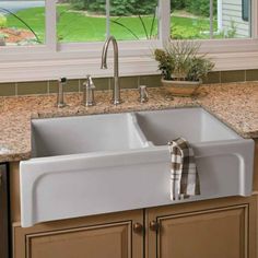 the kitchen sink is clean and ready to be used as a dishwasher or faucet