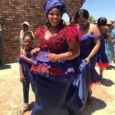 Tswana Traditional Attire, Tswana Traditional Wedding, Traditional Dresses African, South African Clothes, African Wedding Dresses