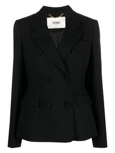 This piece is like a reliable friend in your closet, effortlessly combining elegance with versatility. Made in Italy, it offers a touch of luxury that's perfect for any occasion, whether you're heading to a business meeting or a casual dinner. With its timeless design, it's a staple that you'll reach for season after season. Black virgin wool blend Notched lapels Double-breasted button fastening Draped back Long sleeves Two front flap pockets Straight hem 89% pure wool, 11% polyamide, lining: 10 Casual Dinner, Business Meeting, Double Breasted Blazer, Casual Backpack, Flap Pocket, Watch Design, Double Breasted, Blazer Jacket, Timeless Design