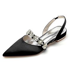 Category:Wedding Shoes,Flats; Upper Materials:Satin; Lining Materials:Leather; Embellishment:Rhinestone; Season:Summer,Spring; Heel Type:Flat Heel; Gender:Women's; Toe Shape:Pointed Toe; Type:Bridesmaid Shoes,Bridal Shoes,Wedding Flats; Style:Luxurious,Elegant,Fashion; Heel Height(inch):<1; Outsole Materials:Rubber; Occasion:Daily,Party,Wedding; Closure Type:Elastic Band; Listing Date:03/27/2024; Production mode:Self-produce; 2024 Trends:Ladies Shoes Valentines Gifts,White Shoes; Foot Length:; F White Shoes Wedding, Wedding Shoes High Heels, Shoes Bridesmaid, Dancing Club, Headband Jewelry, White Wedding Shoes, Wedding Shoes Flats, Rhinestone Flats, Wedding Flats