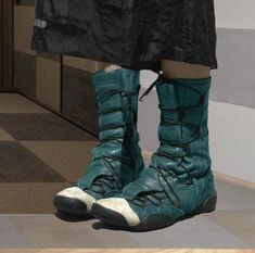 Sci Fi Costume, Ugly Shoes, Statement Shoe, Cycling Shoes, Swag Shoes, Unique Shoes, Green Shoes, Diy Shoes, Crazy Shoes