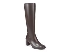 Naturalizer Axel Boot - Free Shipping | DSW Zipper Boots, Leather Fabric, Boot Shop, Shopping List, Block Heels, Customer Service, Boots, Heels, Free Shipping