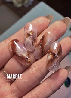 Makeup Nails Designs, Marble Nail Art, New Business Ideas, Transparent Nails, Nail Art Designs Videos, Marble Nails, Elegant Nails, Luxury Nails, Pretty Cats