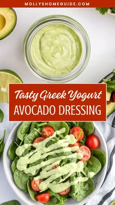 Discover the perfect harmony of flavors with this creamy Greek yogurt avocado dressing recipe. This versatile dressing is not only delicious but also packed with healthy fats and protein, making it a nourishing addition to your salads, wraps, or veggie bowls. Whip up a batch in minutes and enjoy the fresh taste of avocado combined with the tanginess of Greek yogurt. Elevate your meals with this homemade dressing that will surely become a new favorite in your kitchen.