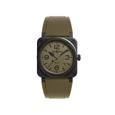 Bell & Ross BR 03 Military Ceramic Watch Bell Ross, Bell & Ross, Ceramic Watch, Fine Watches, Black Ceramic, Square Design, Mechanical Watch, Synthetic Fabric, Automatic Watch