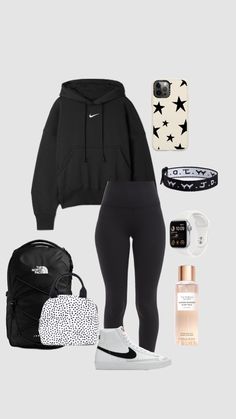 Nike Pros Outfit, Comfy School Outfits, Outfit For School, Tomboy Style Outfits