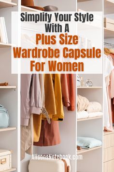 Do you want to refresh your wardrobe? Find out how to create a stylish and versatile plus size capsule wardrobe for women! Our FREE capsule wardrobe guide will show you how to mix and match key pieces to create endless outfit possibilities. Say goodbye to endless shopping and hello to effortless style! Get our capsule wardrobe guide now! Minimalist Wardrobe Plus Size, Plus Size Time Capsule Wardrobe, Curvy Capsule Wardrobe Plus Size, Plus Size Closet Essentials, Capsule Wardrobe 2024 Plus Size, Plus Size Capsule Wardrobe Spring 2024, Plus Size Capsule Wardrobe 2024, Plus Size Wardrobe Capsule, Plus Size Work Capsule Wardrobe