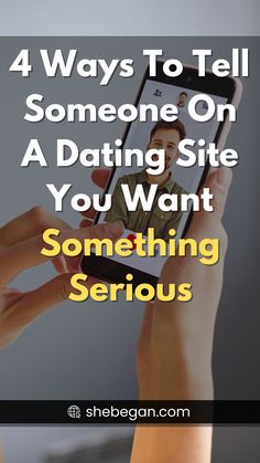 Dating sites give people who may not otherwise have the opportunity (or time) to meet others outside of work or social events another avenue through which they can connect with others.

This article provide unique ways to tell someone on a dating site you want something serious. Social Events, Dating Site, Dating Sites, To Tell