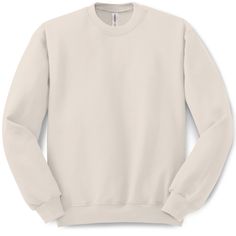 • Blank Classic Crew Neck Sweatshirt • Crew Neck, Long Sleeve, Classic Fit • 50% Cotton / 50% Polyester, Preshrunk Fleece Sweatshirt Plain, Plain Sweatshirt, Plain Shorts, Sweet Cream, White Sweatshirt, Vintage Sweatshirt, Apparel Accessories, Hooded Sweatshirts, Shirts Tops