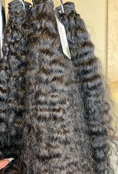 Our LHS Burma Goddess Curl is the most natural-looking curl you will ever come across! This is also our most versatile texture and can be worn in its Natural State, Curled & Straighten Bone Straight. LHS Burma Goddess Curl weighs in at 3.5 oz - 4.0 oz per bundle for a more voluminous and glamorous look. Includes 3 Bundles of our LHS Burma Goddess Curl. Why You Will Love Our Hair Collection! 100% unprocessed Raw Hair from Myanmar (formerly known as Burmese). Each selection is carefully sourced fr Curly Indian Hair, Hair Silhouette, Natural Looking Curls, Burmese Hair, Curly Styles, Grey Curly Hair, Wavy Curls, Tape In Extensions, Raw Hair