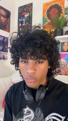 Masculine Short Curly Hair, Curly Shag Men, Curly Mod Cut, Curly Wolf Cut Men, Medium Long Curly Hair Men, Shag Haircut Men, 3c Curly Hair, Long Curly Hair Men, Curly Shag Haircut