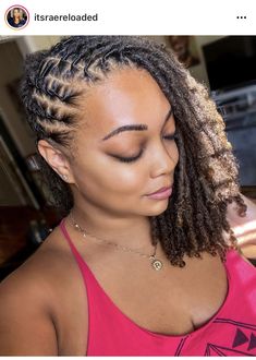 Side Loc Styles, Dreads Short Hair, Dreads Styles For Women, Natural Hair Salons, Loc Hairstyles, Natural Hair Cuts, Beautiful Dreadlocks, Short Locs Hairstyles, Haute Hair