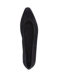 Loro Piana Primula ballet flats in black suede with pointed toe, slip-on fit, tone-on-tone leather sole. composition: 100% goat leather Saint Laurent Shoes, Marine Serre, Goat Leather, Loro Piana, Sneaker Wedge, Luxury Shop, Online Bags, Leather Accessories, Manolo Blahnik