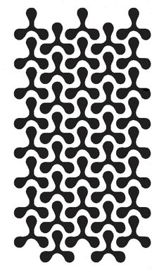 an abstract black and white pattern with circles