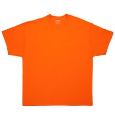 Give drab t-shirts the boot with Orange Adult T-Shirt. This classic, cotton crew-neck t-shirt will help you fulfill your wildest crafting dreams ranging from small sewing projects to intricate screen printing, embroidery, and bedazzling. Get crafty and let your imagination run wild!     Details:   Size: 2XL  Content: 100% Cotton  Care: Machine Wash, Warm. Do Not Bleach. Tumble Dry, Medium. Do Not Iron. Do Not Dry Clean. Basic Orange Crew Neck T-shirt, Orange Cotton T-shirt, Orange Relaxed Fit Short Sleeve T-shirt, Basic Orange Short Sleeve Shirt, Orange Cotton Crew Neck Top, Pre-shrunk Orange Cotton T-shirt, Orange Cotton Pre-shrunk T-shirt, Basic Orange Cotton T-shirt, Orange Crew Neck T-shirt Relaxed Fit