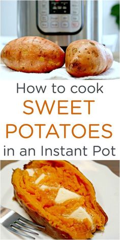 how to cook sweet potatoes in an instant pot