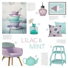 a collage of teal and mint green items including chairs, tables, vases and pictures