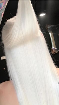 Platinum Blonde Hair Color, Silver Blonde Hair, Pretty Hair Color