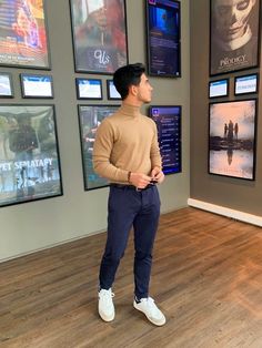 Turtleneck Outfit Men, Men Fashion Classy, Mens Trendy Outfits