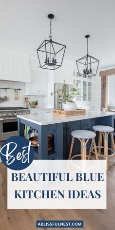 the best beautiful blue kitchen ideas