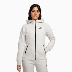 Nike Sportswear Tech Fleece WindrunnerWomen's Full-Zip HoodieCan you believe it's already been 10 years of Tech Fleece? We’re celebrating the occasion with the timeless Windrunner design you know in a new color palette inspired by natural minerals. Our premium, smooth-on-both-sides fleece feels warmer and softer than ever, while keeping the same lightweight build you love. Complete your look with matching joggers or your favorite pair of leggings. The future of fleece starts here.Zippered pocket Nike Windrunner, Nike Sportswear Tech Fleece, Nike Sportswear Women, Cold Fits, Women's Sportswear, Nike Tech Fleece, Nike Tech, Tech Fleece, Tailored Design