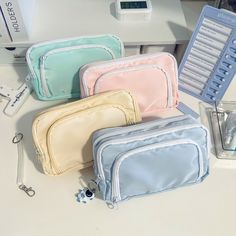 Main Material : Cotton Fabric Brand Name : MOONBIFFY Item Type : Cosmetic Cases Material:Nylon Color:As picture show Size:21X13x7CM/8.26x5.11x2.75inPackage list:1pc Pen Case(Not include any other accessories) Note: 1.The actual color may be a little different from the picture. 2.Due to manual measurement, the size may have 0-2cm difference. WHAT ABOUT REFUND?   Fast refund,100% Money Back Guarantee. If your product is defective or doesnt work properly, let us know and well send you a replacement one. We believe in our products so much that we offer a 30-day No-Hassle refund policy. If youre unhappy about your purchase, send us the product back and well refund your money immediately. Study Essentials, School Pens, Christmas Board, Korean Stationery, Pencil Case Stationery, Desk Supplies, Pen Pouch, Stationery Storage, Pencil Bag