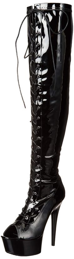 PRICES MAY VARY. Thigh High Stiletto Boot Thigh High Stiletto Boots, Ellie Shoes, Boots Heels, Clothing Inspiration, Thigh High Boots, Thigh High, Thigh Highs, High Boots, Fashion Boots