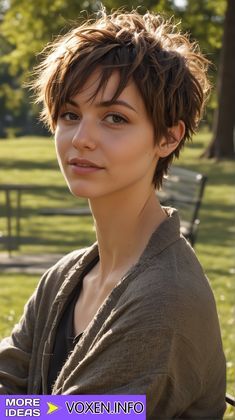 Very Short Hair Straight, Pixie Wolfcut Haircut, Long Layers Face Framing, Haircut For Round Face, Long Pixie Cut, Short Punk Hair, Classic Pixie, Textured Pixie, Haircuts For Round Faces