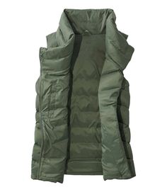 Women's Boundless Down Puffer Vest | Vests at L.L.Bean Solid Puffer Vest For Cold Weather, Cold Weather Solid Puffer Vest, Solid Color Puffer Vest For Cold Weather, Winter Functional Solid Vest, Functional Solid Winter Vest, Functional Solid Color Winter Vest, Fall Outdoor Vest Outerwear, Winter Hiking Vest Outerwear, Winter Hiking Outerwear Vest