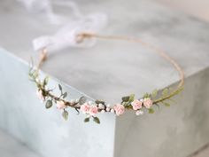 This beautiful flower crown is a lovely accessory, perfect for a party, or wedding. Our stunning faux flowers look like the real. Head circumference: one size fits all (adjustable) / fits adults and older children If the crown should fit the baby, after buying please give head circumference Estimated delivery time (exact delivery time depends on the delivery address) Europe (EU countries): 3-9 working days US, Canada: 5 - 14 days Switzerland: 14-21 day Dainty Flower Crown, Fairy Birthday Themes, Crown Wreath, Girls Halo, Flower Girl Halo, Fairy Garden Birthday Party, Pink Flower Crown, Flower Tiara, Pink Crown